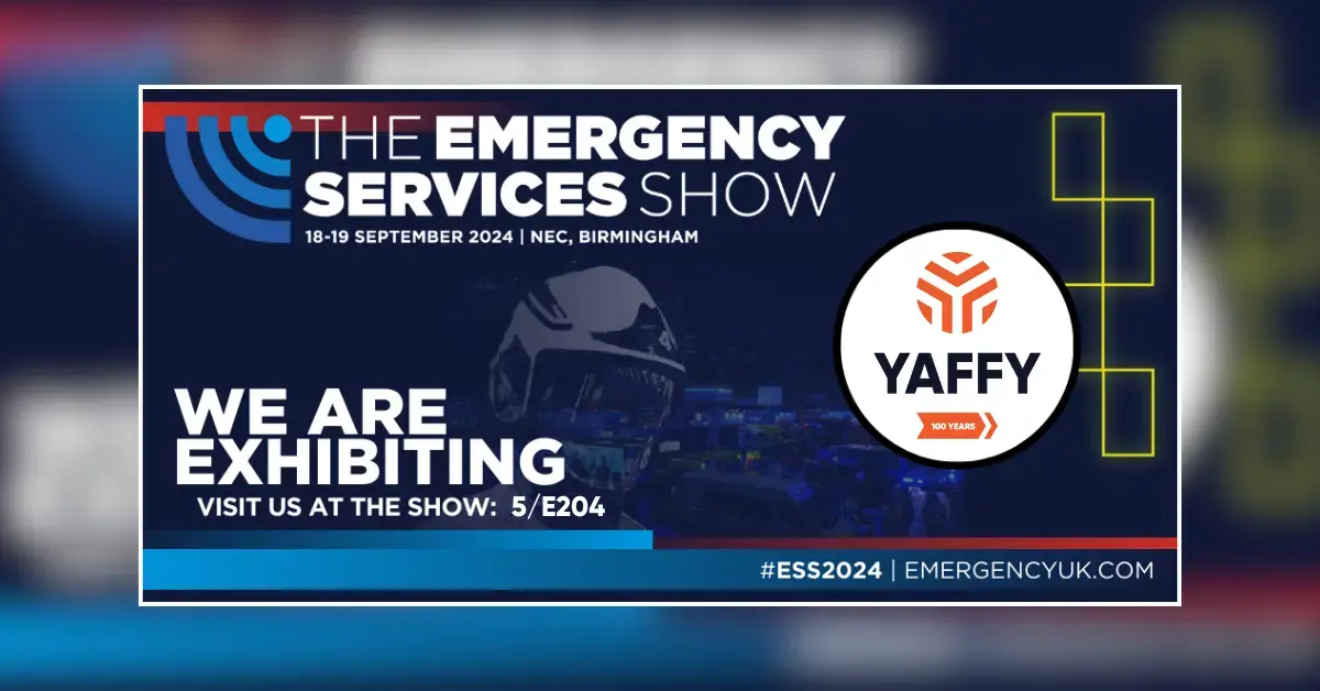A collage image including Yaffy's logo and stand number